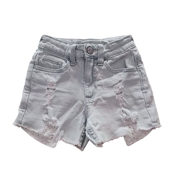 Justice Distressed Jean Shorts - Picture 1 of 3